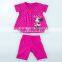 2016 Wholesale girls Clothing Sets 2pcs Baby Suits For Children clothing