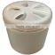 oureya frosted plastic jar with adjustable lid