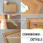 Lanxi xindi wood frame leaving message foroffice and home cork board