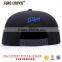Customized flat brim embroidery designer snap back caps                        
                                                Quality Choice