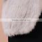 2015 Fahion knitted lady mink fur coat with double color