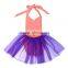 2016 Organic Cotton Baby Rompers Wholesale Baby Clothes Fairy Sequin Baby Girls Romper With Grenadine