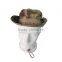 Woodland Camo Military Boonie Hunting Army Fishing Bucket Jungle Cap Hat