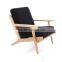 Hotel leisure furniture Replica Hans Wegner Wood GE290 Chair