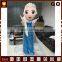 Plush frozen elsa mascot costumes for adults