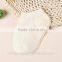 funny plain white baby short toe socks