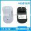 Black 5v2.1a EU Universal Mini Travel Dual Usb Wall Charger