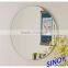 30cm 40cm 50cm Diameter Round Shaped Beveled Mirror / Frameless Bevelled Mirror for Home Decorations