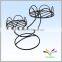 High quality plant pot stand metal decorative wedding crystal tall flower stand