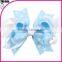 Popular girls hair clips with the cute ribbon bowknot hair accessory
