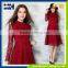 China supplier ladies brand name long dress lace new style