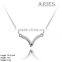 NZA-1001 925 Sterling Silver Necklace 12 Constellations Aries Sign Necklace