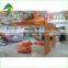 Newest Orange Factory Price Custom Attractive Outdoor Display Trade Show Changeable Floding Tent