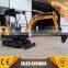 Chinese mini excavator 1.8 ton mini hydraulic Excavator with low price high quality
