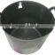 Garden tool buckets,black plastic buckets,PE tubs,Super plastic trough