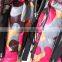 Latest design printed wholesale Ladies sleeveless hoodie jacket
