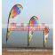 Advertising custom easy instant teardrop flag