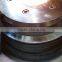 Semiautomatic grinding wheel repair machine to repair wheel