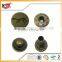 15Mm Dull Silver Metal Eco Friendly Four Parts Press Snap Button For Garment