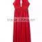 cheap china wholesale clothing crisscross back maxi beach dress