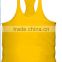 Blank Gym Mens Stringer Tank Top Wholesale Dip Cut Gym Tank Top