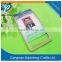 promotional passport or business card sleeves with metal material to protect name card and decorate it for company in rectangle