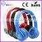 ABS TF card support EQ fm radio LED headphone