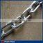 Q235 Galvanized Short Link Chain, DIN766 Standard Zinc Plated Link Chain,Normal Welded Point Chain