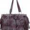 Fashion Punk Style PU leather Bag Fringed Tassel Bag