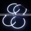 420leds COB LED Angel Eyes Ring for BMW E36 E38 E39 E46 projector 131mm car led headlight for bmw e39