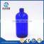 500ml glass watering bottle with trigger sprayer boston bottle