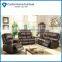 Low price good quality leather recliner sofa set