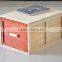 Wine Shop solid wood pine wine package boxes ,storage box