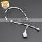 hang tag plastic string/hang tag with hole/hang tag with plastic seal