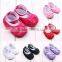 rose flower baby shoes