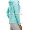 Gym hoodie blank zip up sweatshirt wholesale women plain hoodies