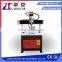 Factory Price 4 Axis Small Metal CNC Router Machine For Aluminum Copper With Ball Screw Transmission Mach3 Controller ZK-6060