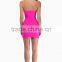 2016 designer-one-piece-party-dress off shoulder Backless Pleated evening Dress