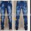 hot item complicate detail fashion jeans trousers for men