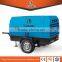 Hot sale screw air compressor for tunnel Diesel Engine