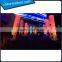 4m led light columns,inflatable tube with brand,led inflatable tube for event decoration