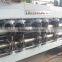1400x2500mm high speed lead edge feeder four colors automatic flexo printer slotter die cutter with stacker                        
                                                Quality Choice