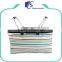 Polyester collapsible cooler basket with insulated cooler