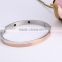 Noproblem P082 stainless steel tourmaline casual personalized fitness crystal energy bracelet
