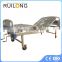 CE Quality Beauty Four PU Caster Hospital Bed With Steel Surface