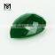 Loose Pear Machine Cut Natural Deep Green Agate Gemstone Price