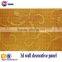 Eco-friendly 3d effect wood decorative wall panel acoustic wall panel