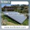 PV solar installation for ground mounting system