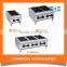 Tabletop Portable 4 Burners Stainless Steel Cooker Units Gas Stove Kitchen Cooking Appliances