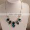 Factory Directly Fashion Necklace Sets,Rhinestone Necklace with earring jewelry Set